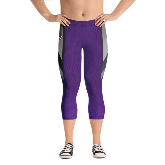 Purple Mamba 3/4 Bodybuilding Tights