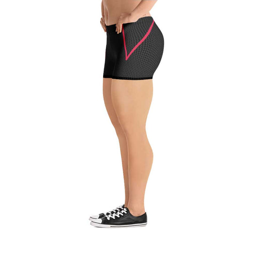 Queer Red Spandex Shorts