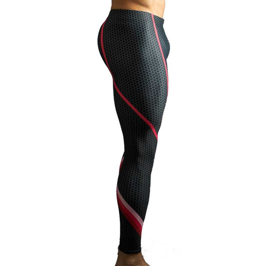 Queer Red Bodybuilding Tights