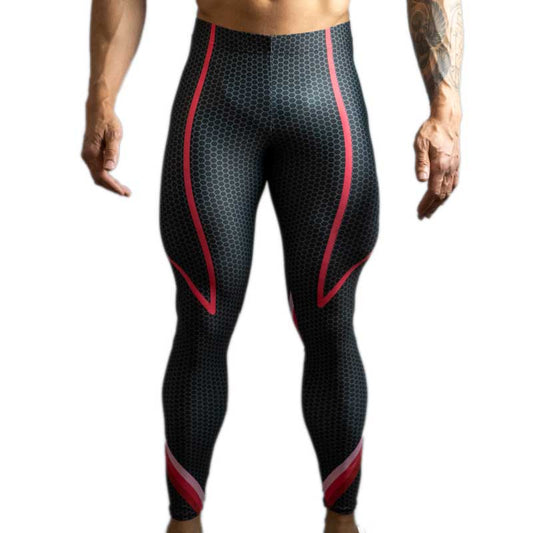 Queer Red Bodybuilding Tights