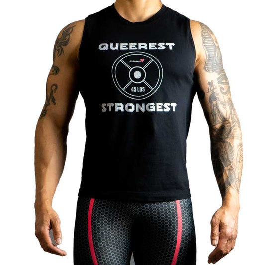 Queerest Strongest Muscle Tee