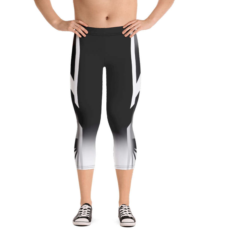 Raven Capri Bodybuilding Tights