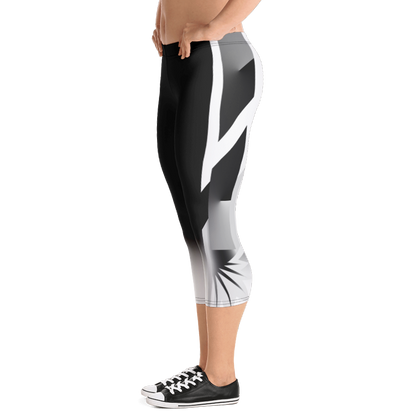 Raven Capri Bodybuilding Tights