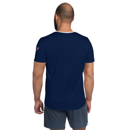 Midnight Moisture-Wicking Spandex T-Shirt