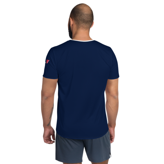Midnight Moisture-Wicking Spandex T-Shirt
