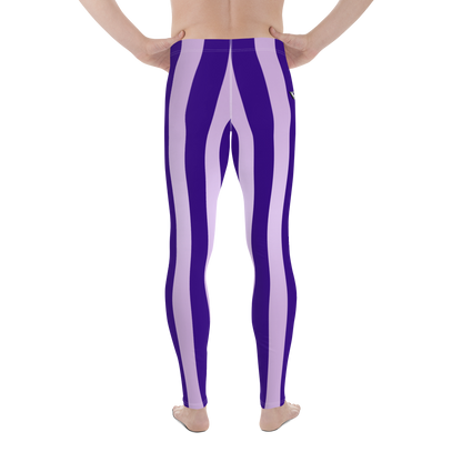HyperLavender Plus-Size, High-Waisted Bodybuilding Tights