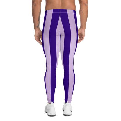HyperLavender Plus-Size, High-Waisted Bodybuilding Tights