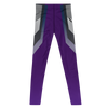 Purple Mamba Plus-Size/High-Waisted/Wide-Ankle Bodybuilding Tights