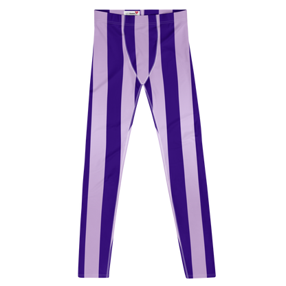 HyperLavender Plus-Size, High-Waisted Bodybuilding Tights