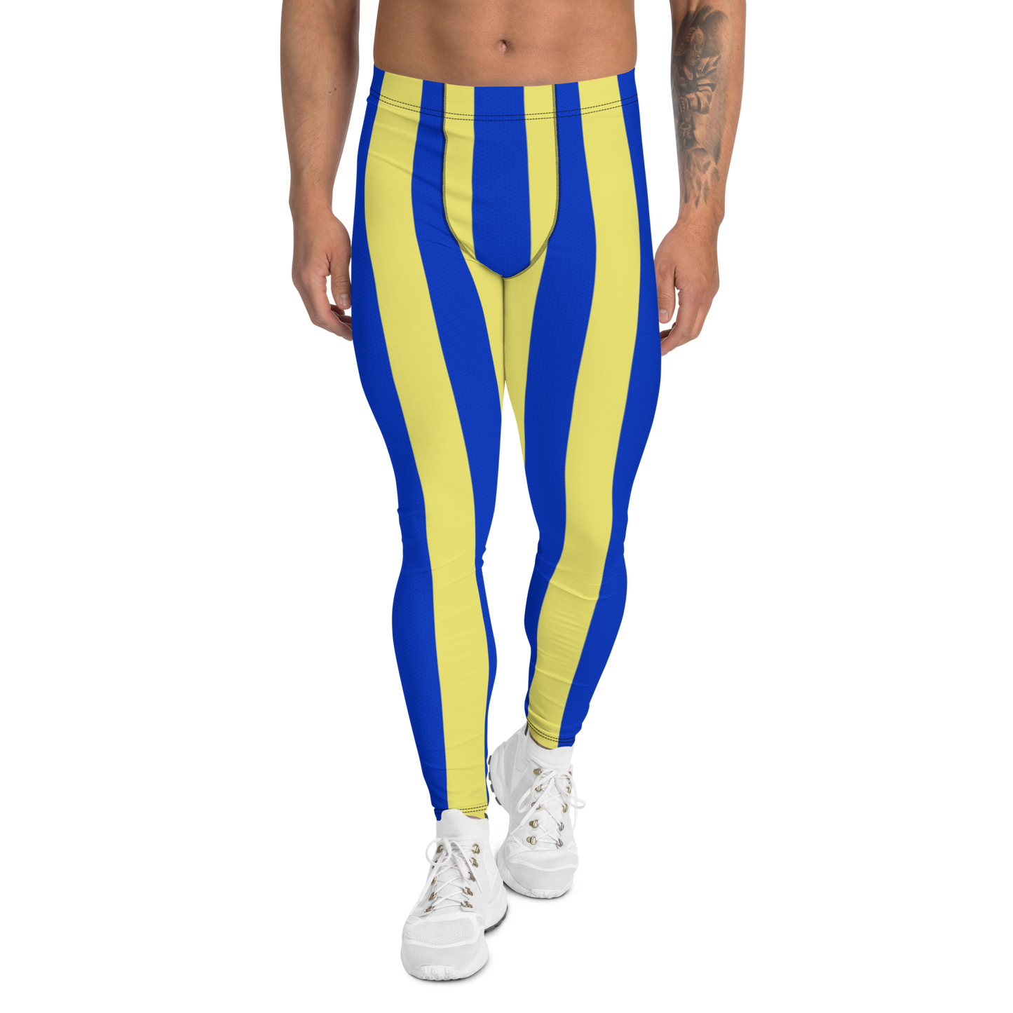 Macaw Plus-Size, High-Waisted, Wide-Ankle Bodybuilding Tights