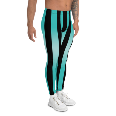 80's Retro Mint Plus-Size, High Waisted Bodybuilding Tights