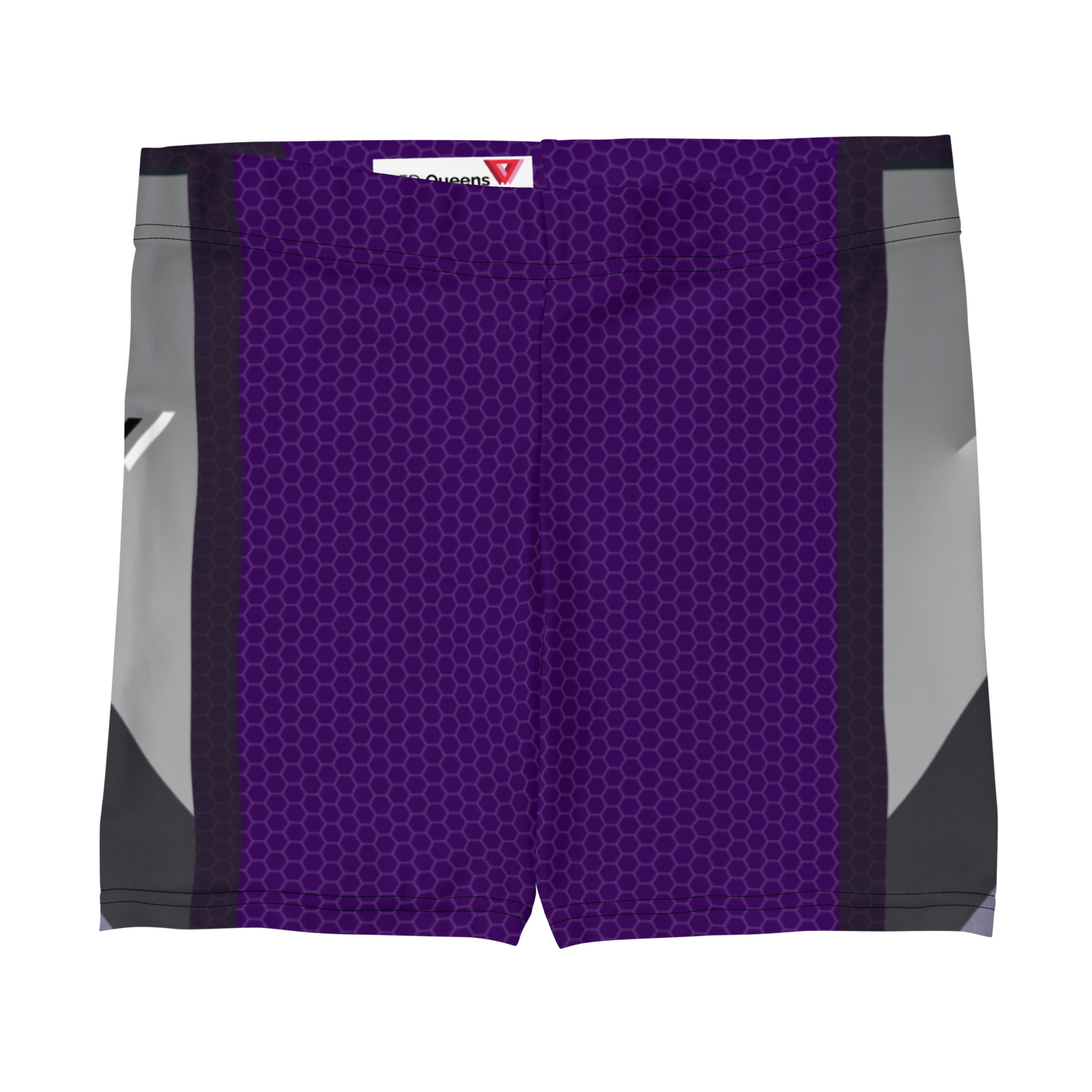 Purple Mamba Spandex Shorts for queer fitness