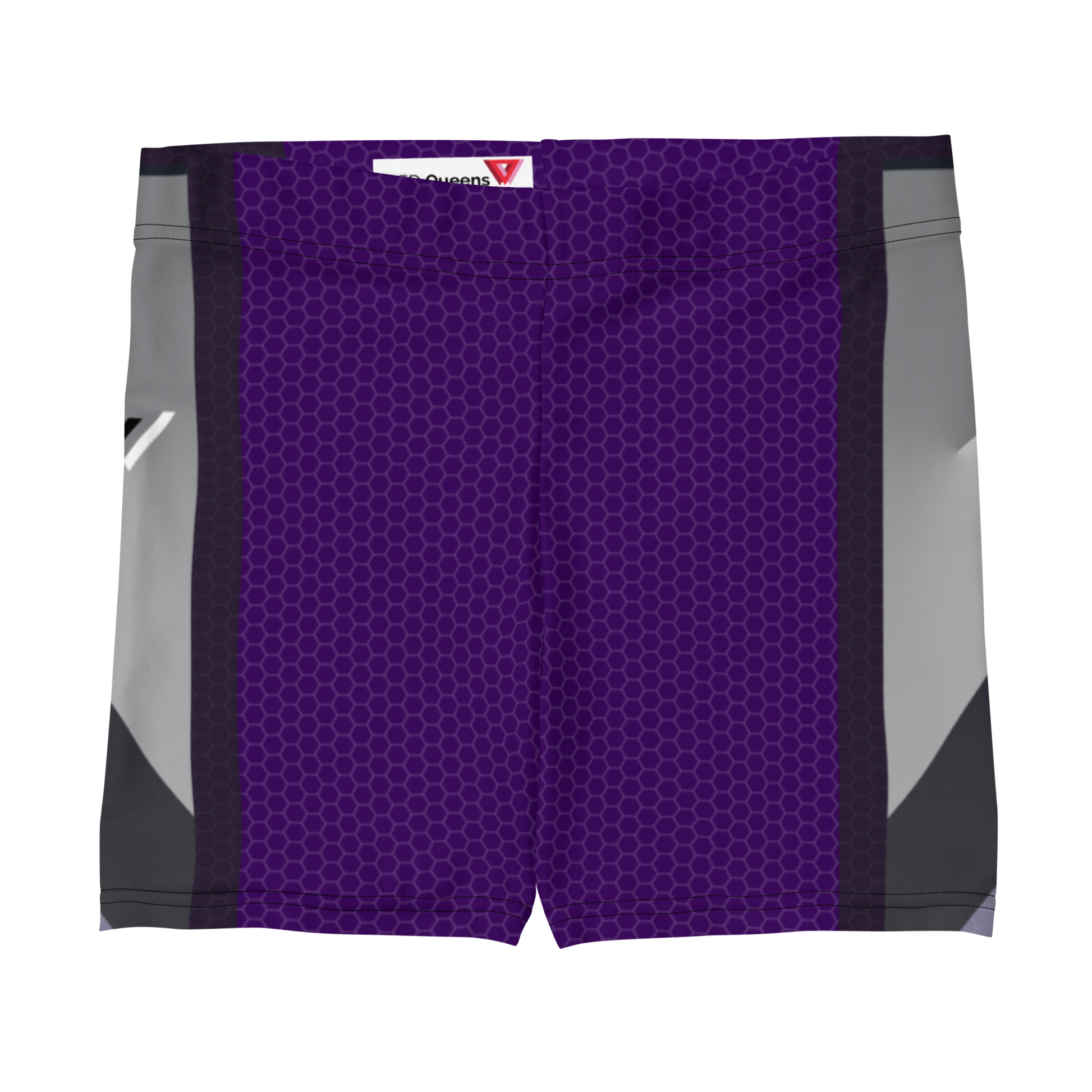 Purple Mamba Spandex Shorts for queer fitness