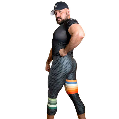 Cempazúchitl 3/4 Bodybuilding Tights