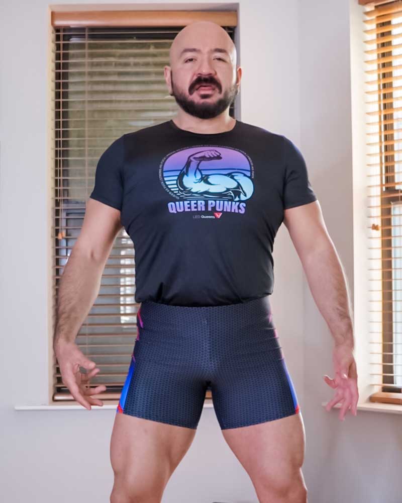 Pride Jaguar Spandex Shorts