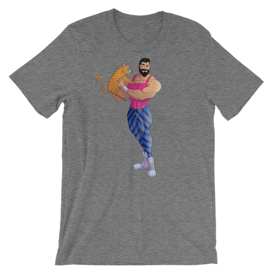 Cat & Muscle T-Shirt