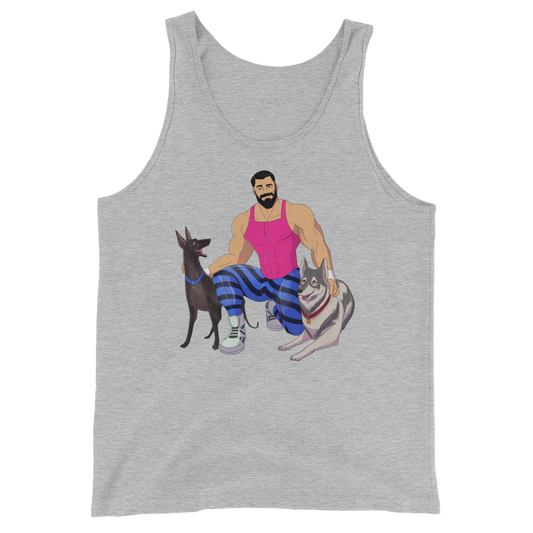 Dog & Muscle Tank Top (Cotton Edition)