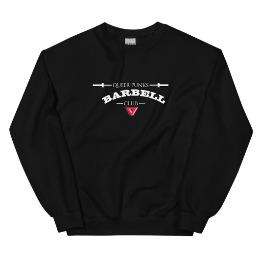Queer Punks Barbell Club Sweatshirt